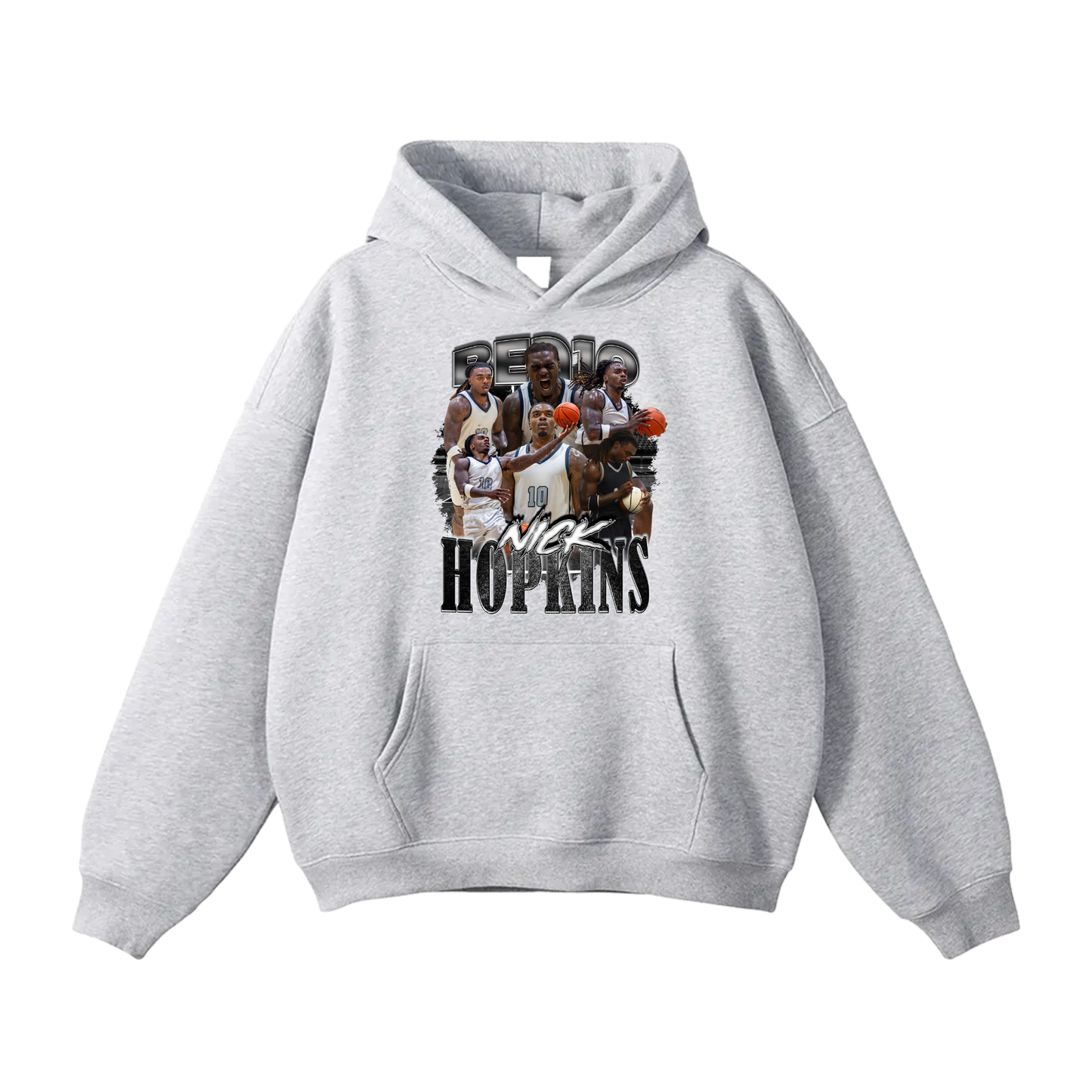 Nick Hopkins Oversize Fleeced Hoodie
