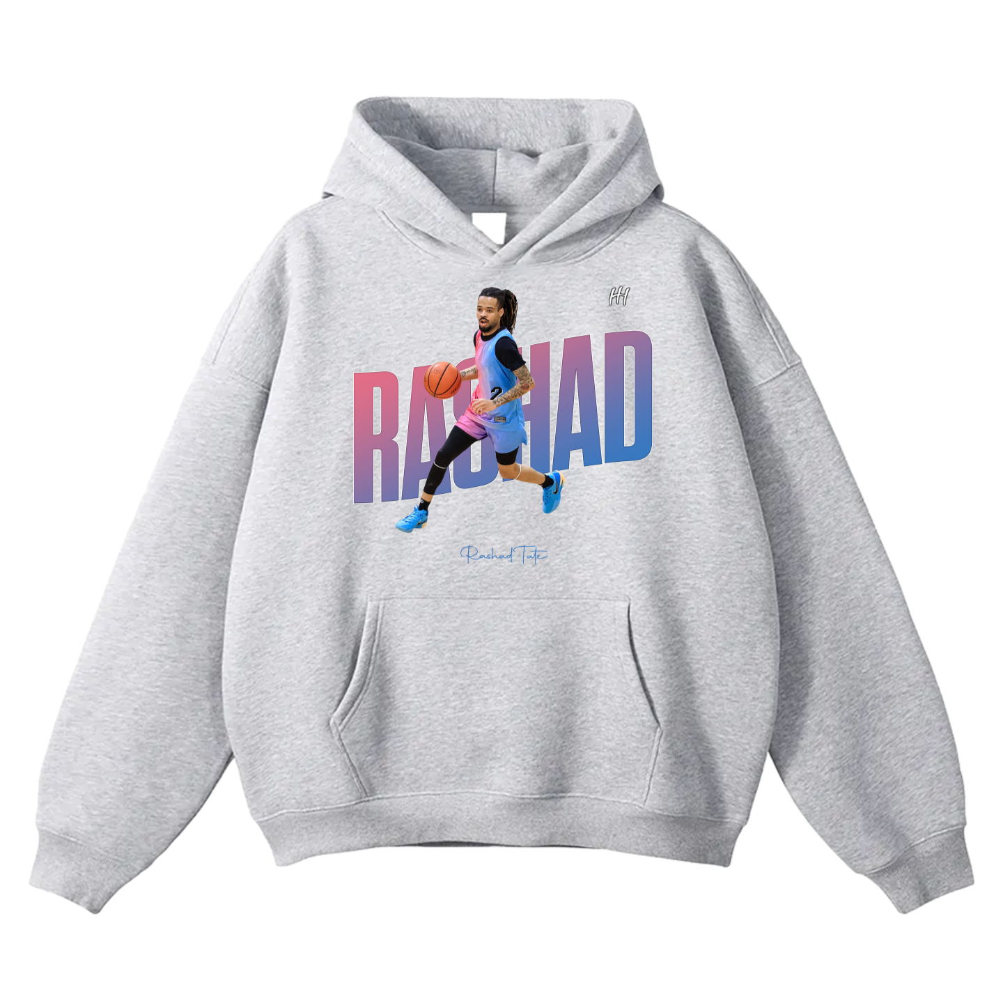 Double R Oversize Fleeced Hoodie