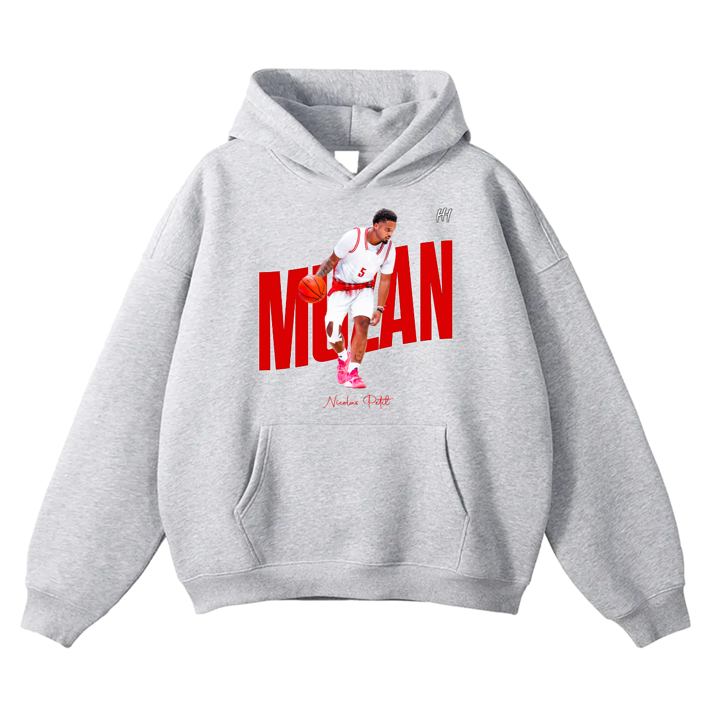 Nicolas Petit Oversize Fleeced Hoodie