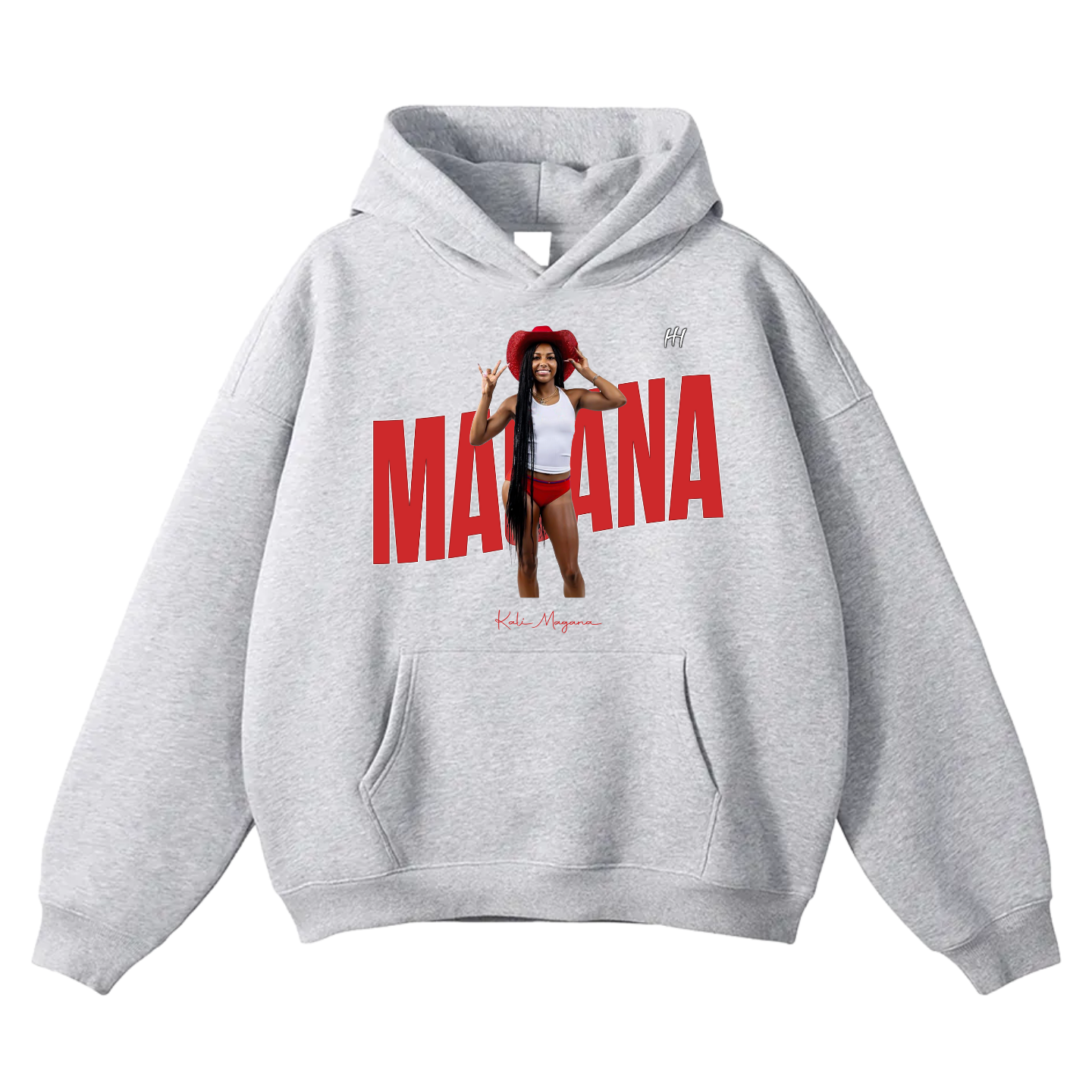 Kali Magana Oversize Fleeced Hoodie