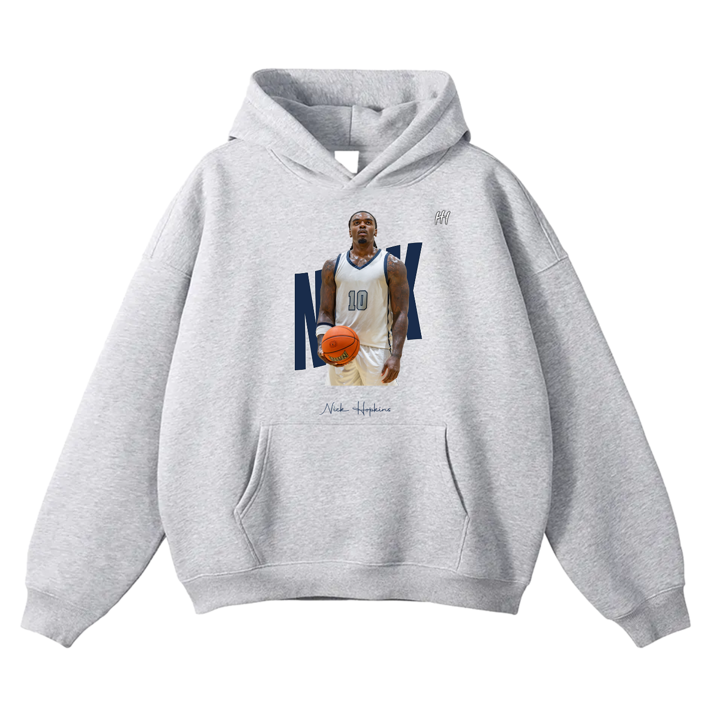 Nick Hopkins Oversize Fleeced Hoodie