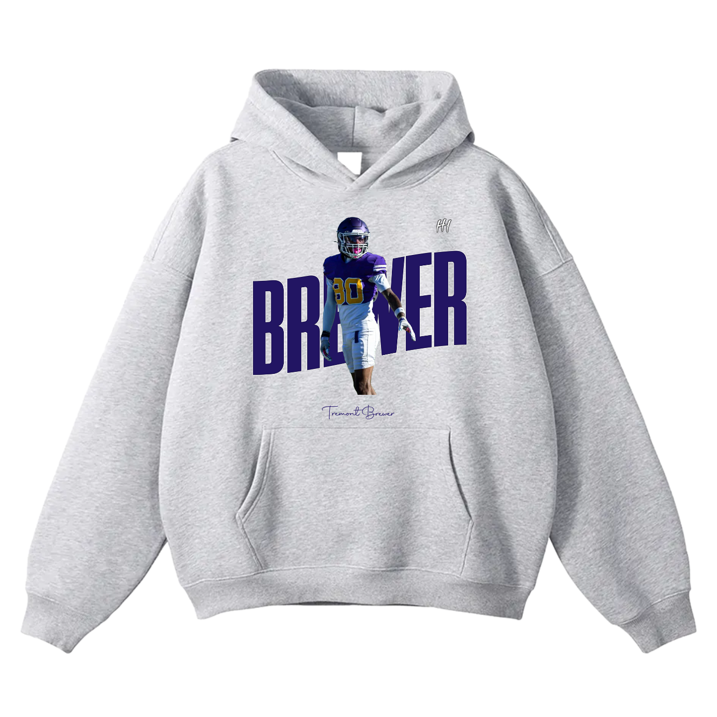 Tremont Brewer Oversize Fleeced Hoodie