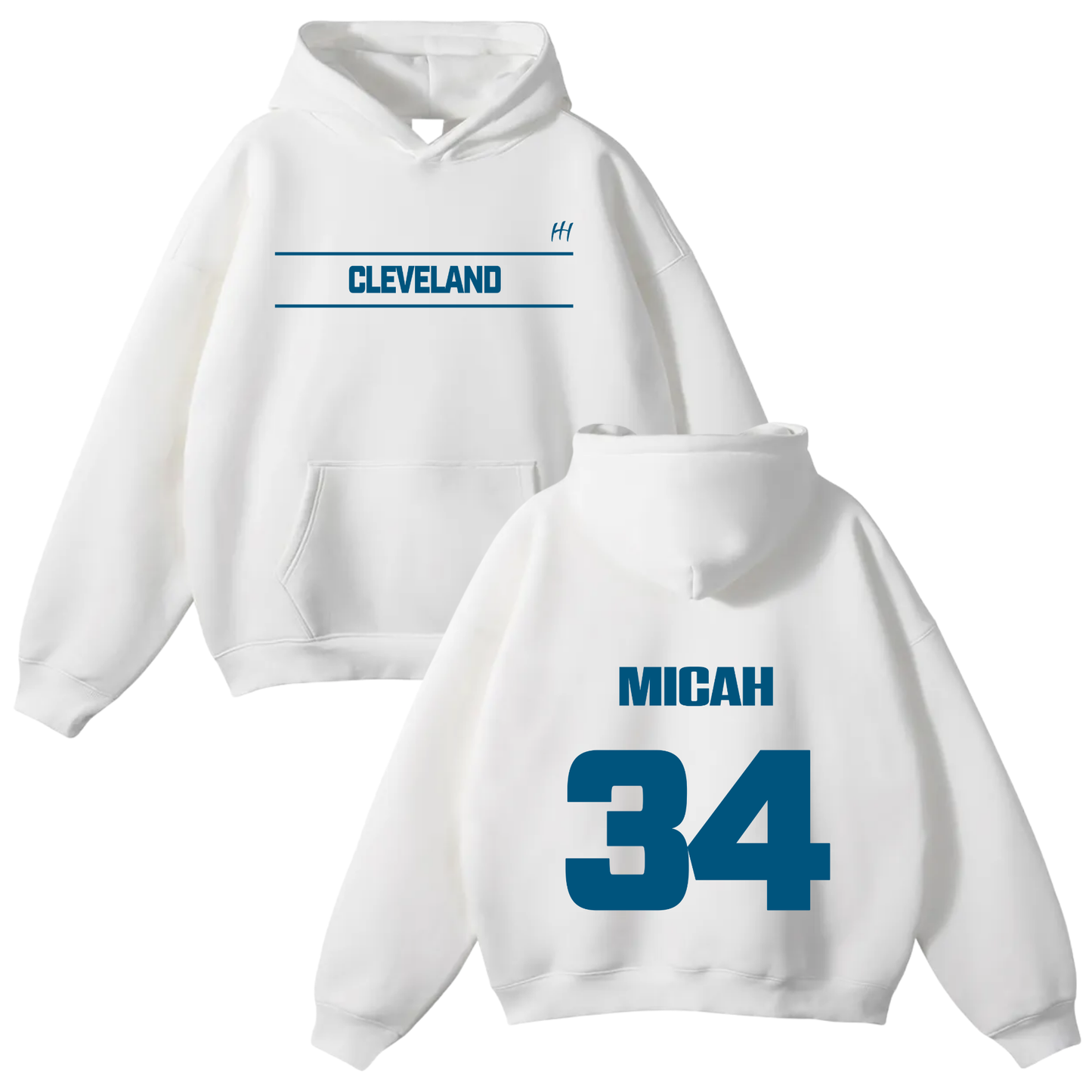 Micah Smith Oversize Fleeced Hoodie