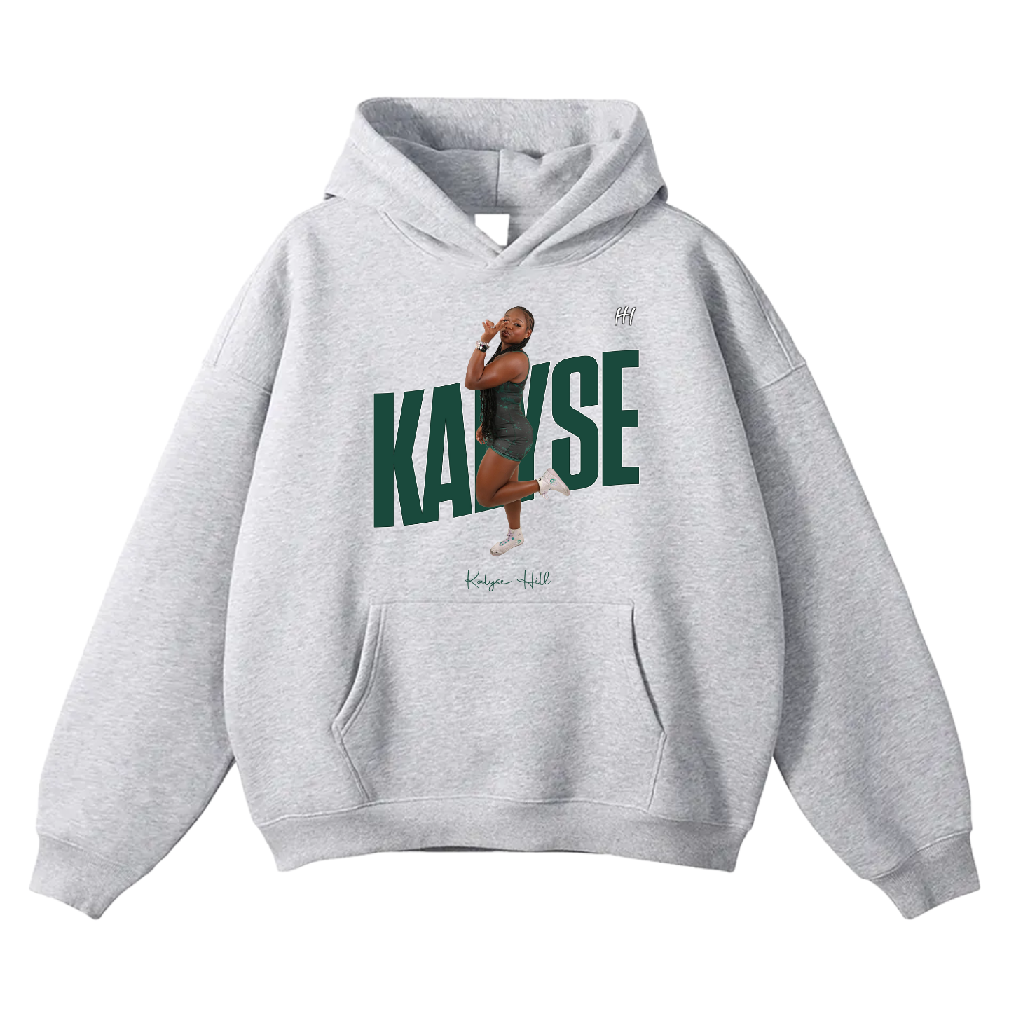Kalyse Hill Oversize Fleeced Hoodie