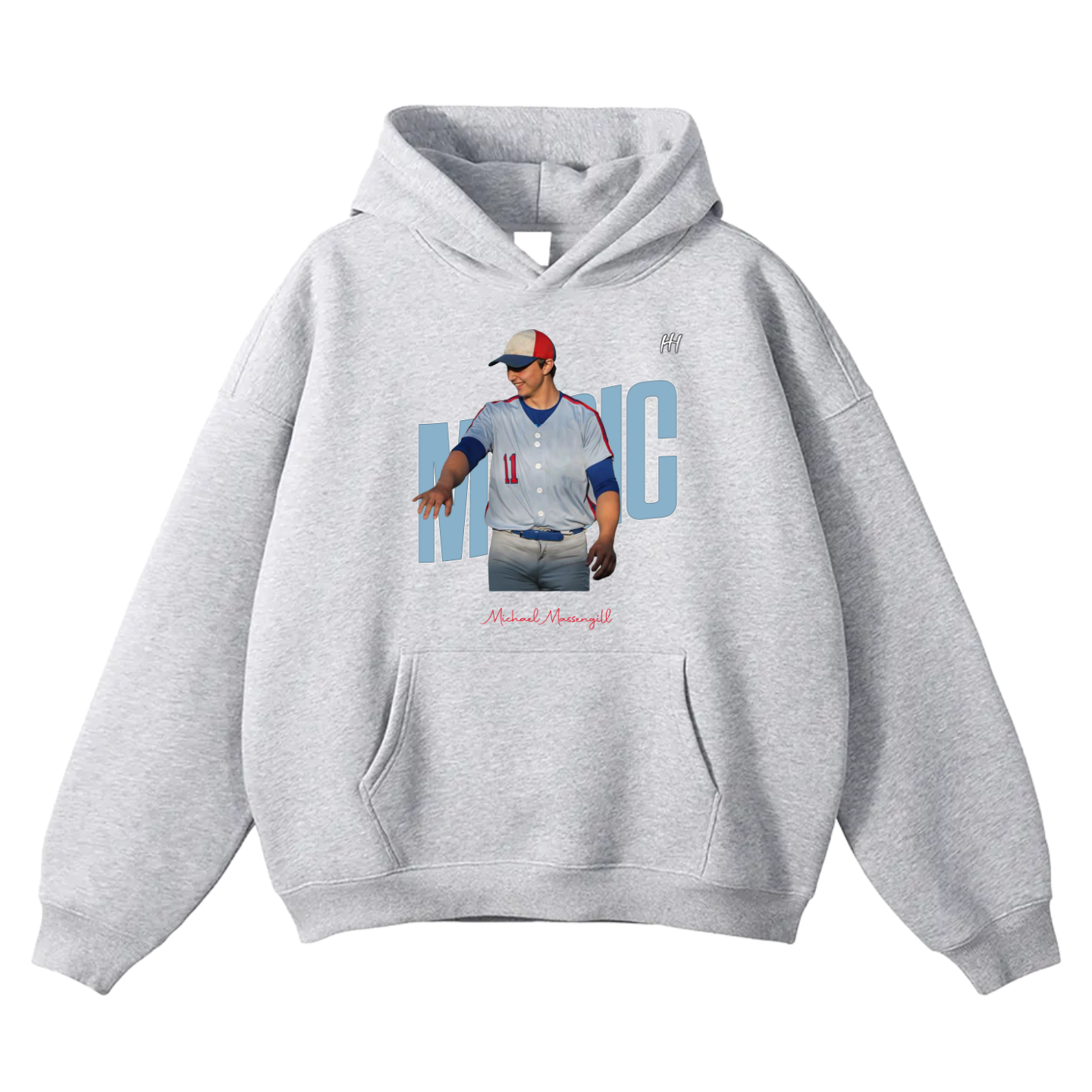 Michael Massengill Oversize Fleeced Hoodie