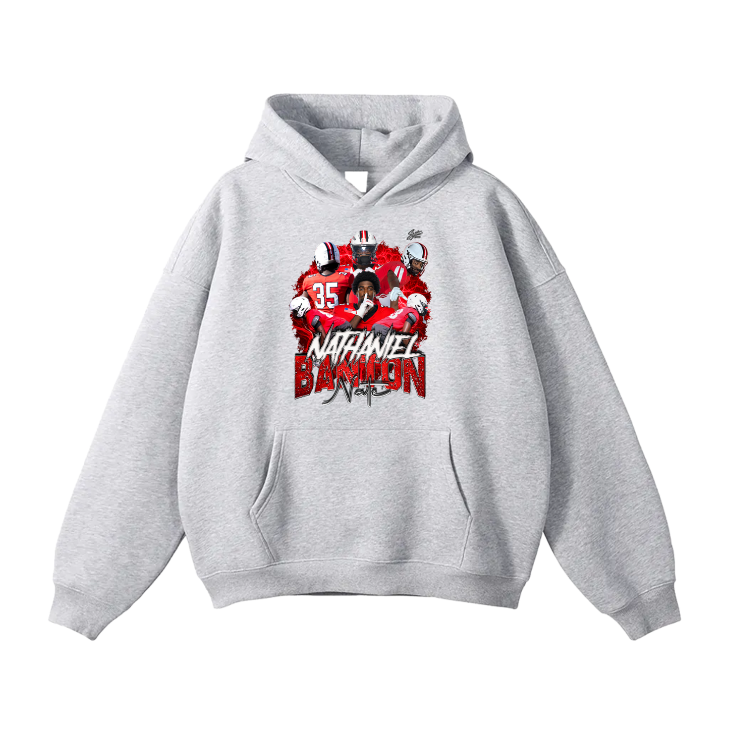 Nathaniel Banton Oversize Fleeced Hoodie