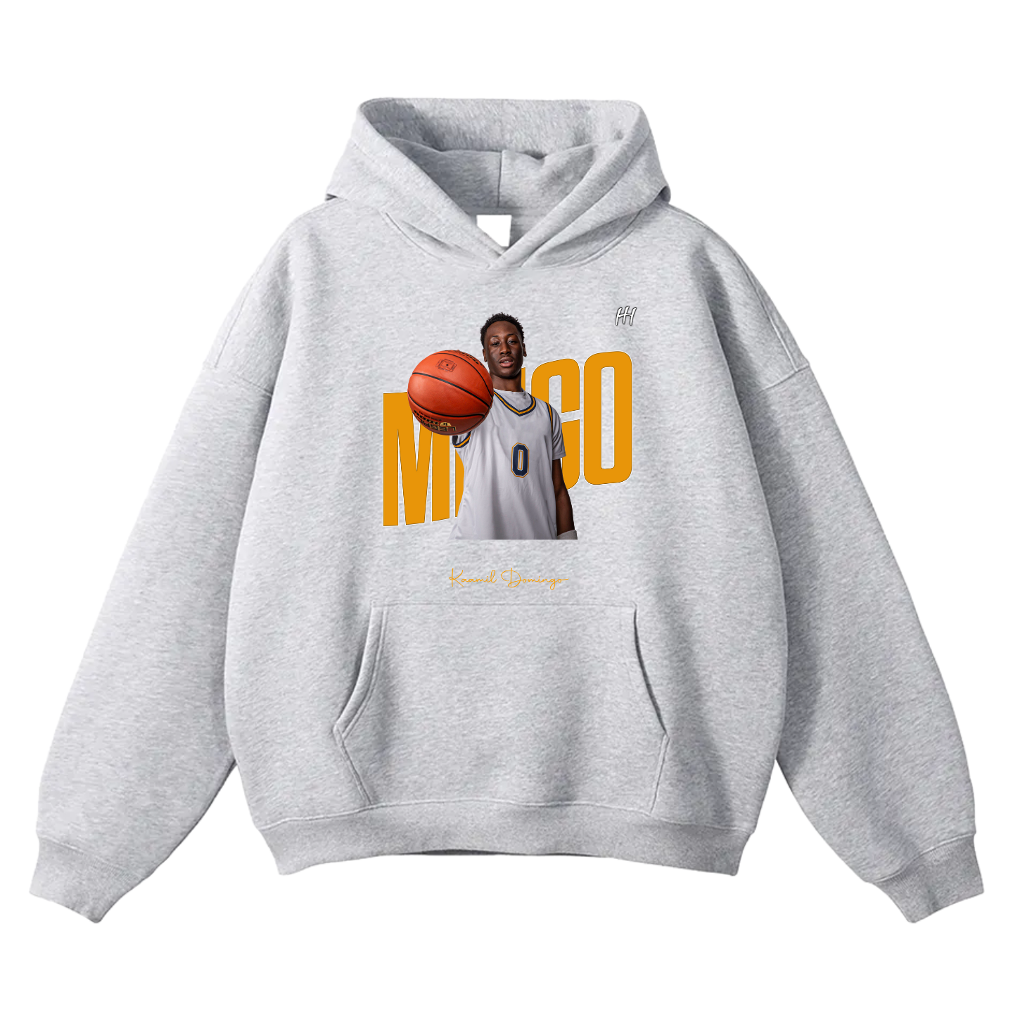Kaamil Domingo Oversize Fleeced Hoodie