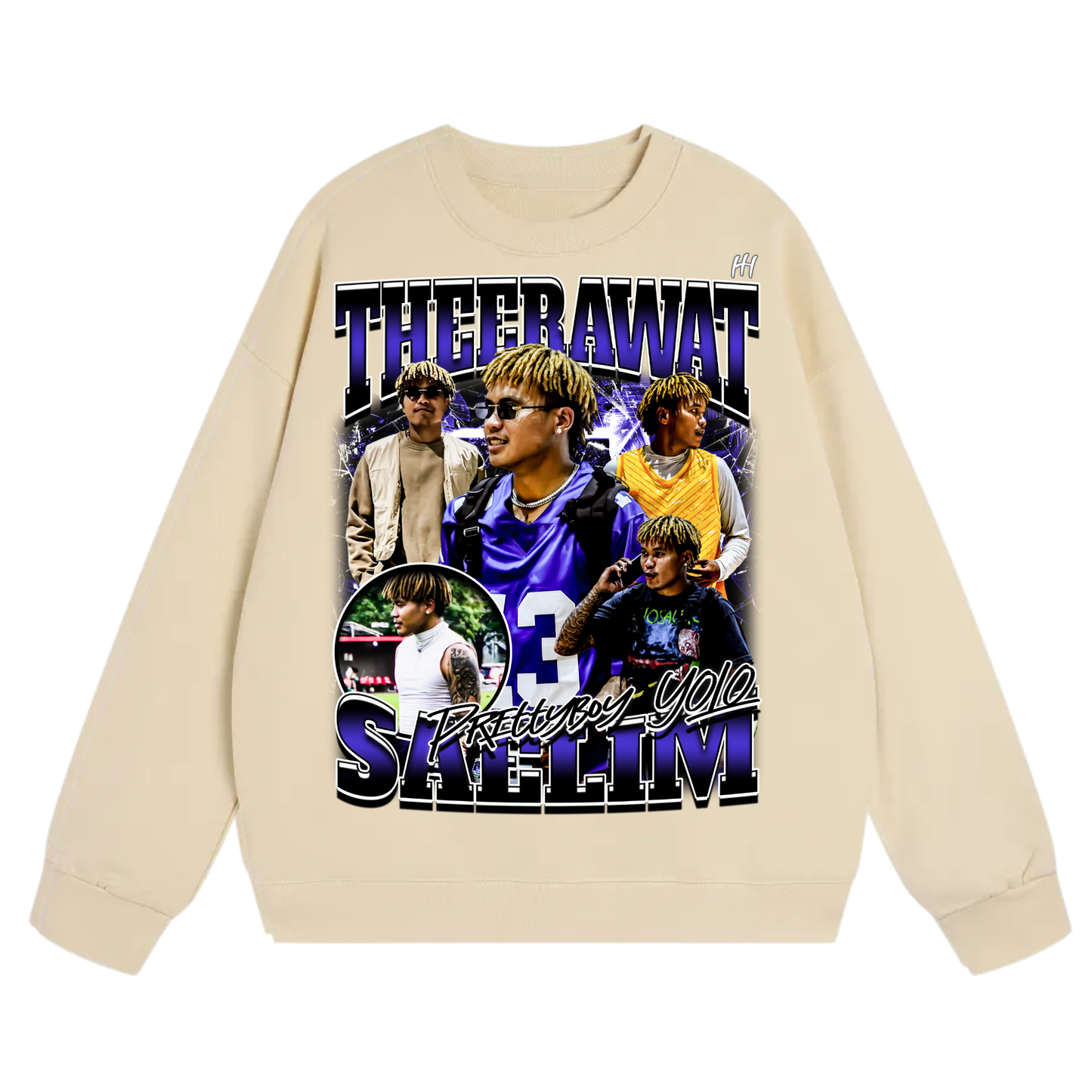 Theerawat Saelim Heavyweight Crewneck Sweatshirt