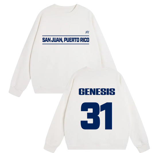 Genesis Nicole Santiago Melendez Heavyweight Crewneck Sweatshirt
