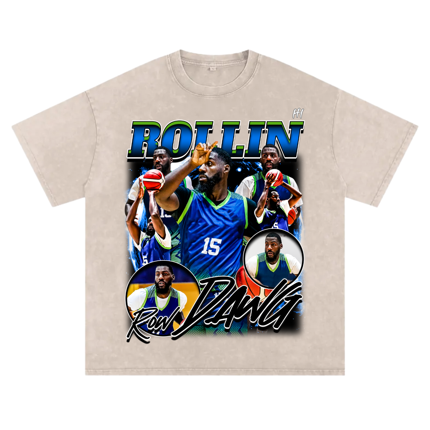 Rollin Bell Heavyweight Oversized T-shirt
