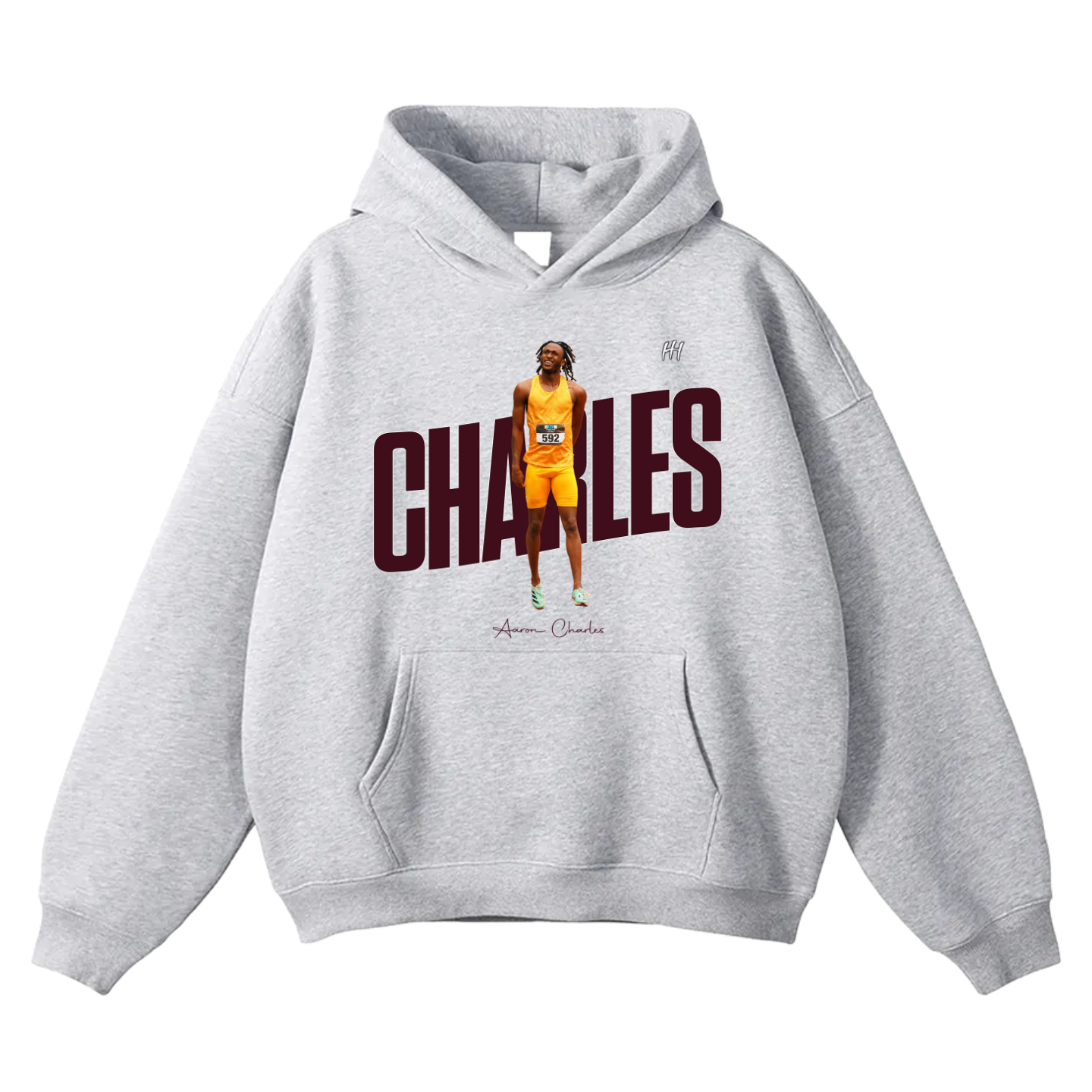 Aaron Charles Oversize Fleeced Hoodie