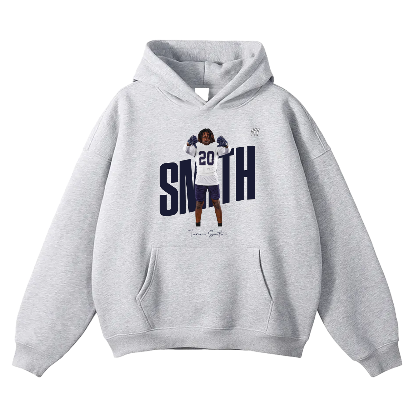 Taron Smith Oversize Fleeced Hoodie