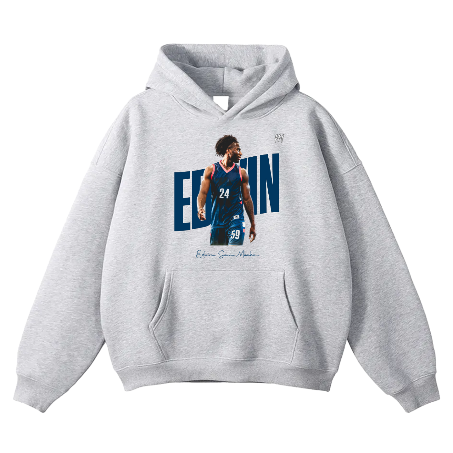 EDWIN SAM MBAKA Oversize Fleeced Hoodie