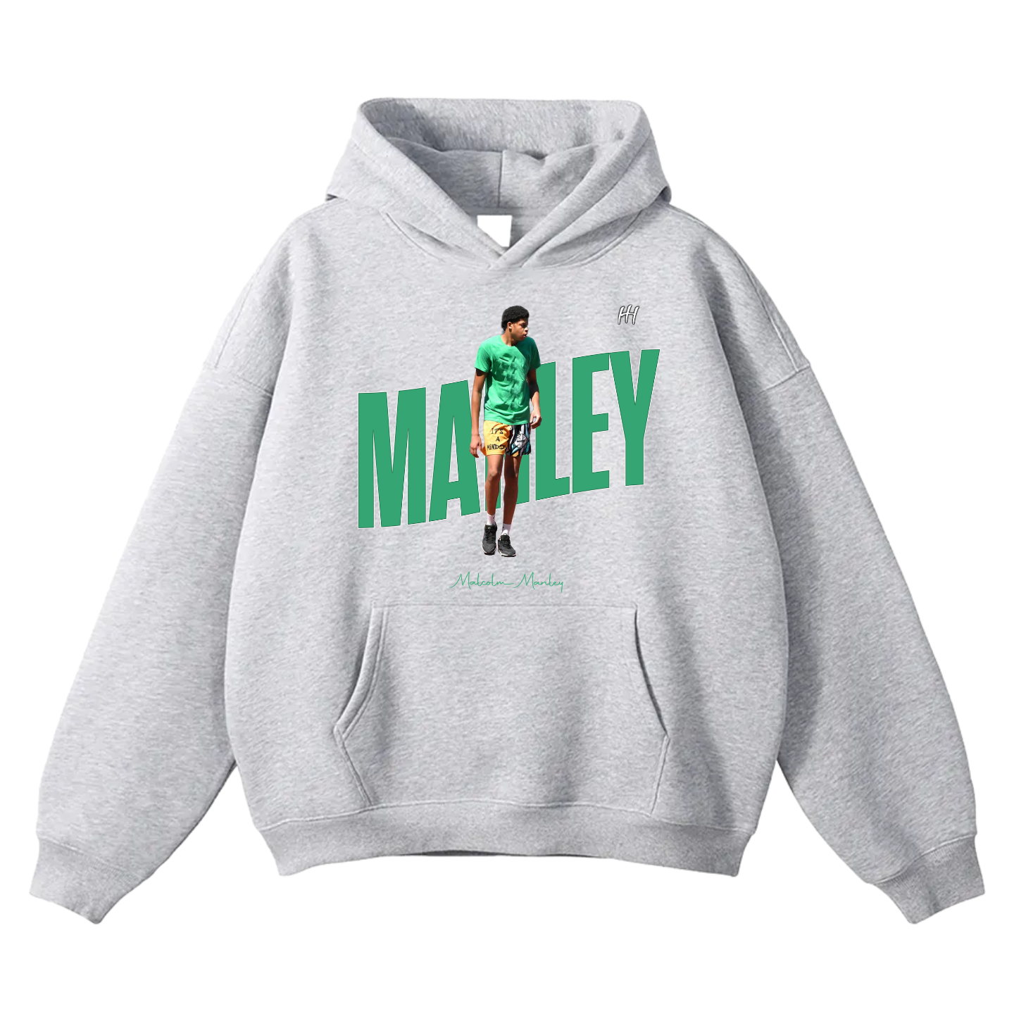 Malcolm Manley Oversize Fleeced Hoodie