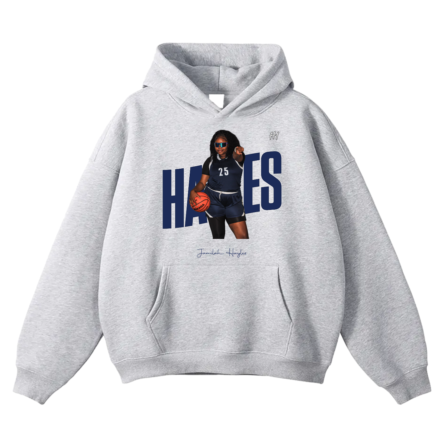 Jamilah Hayles Oversize Fleeced Hoodie