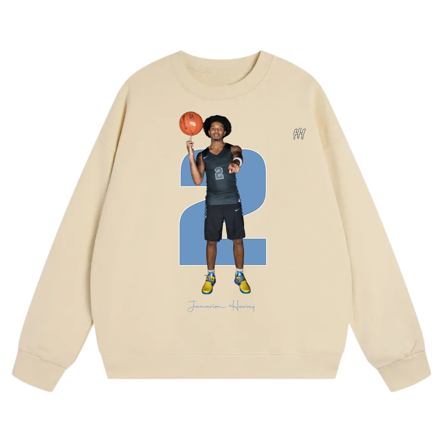 Jamarion Harvey Heavyweight Crewneck Sweatshirt