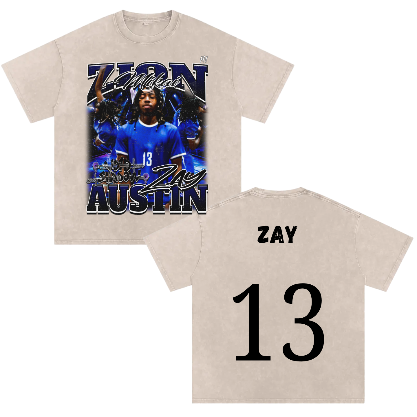Zion Mikai Austin Heavyweight Oversized T-shirt