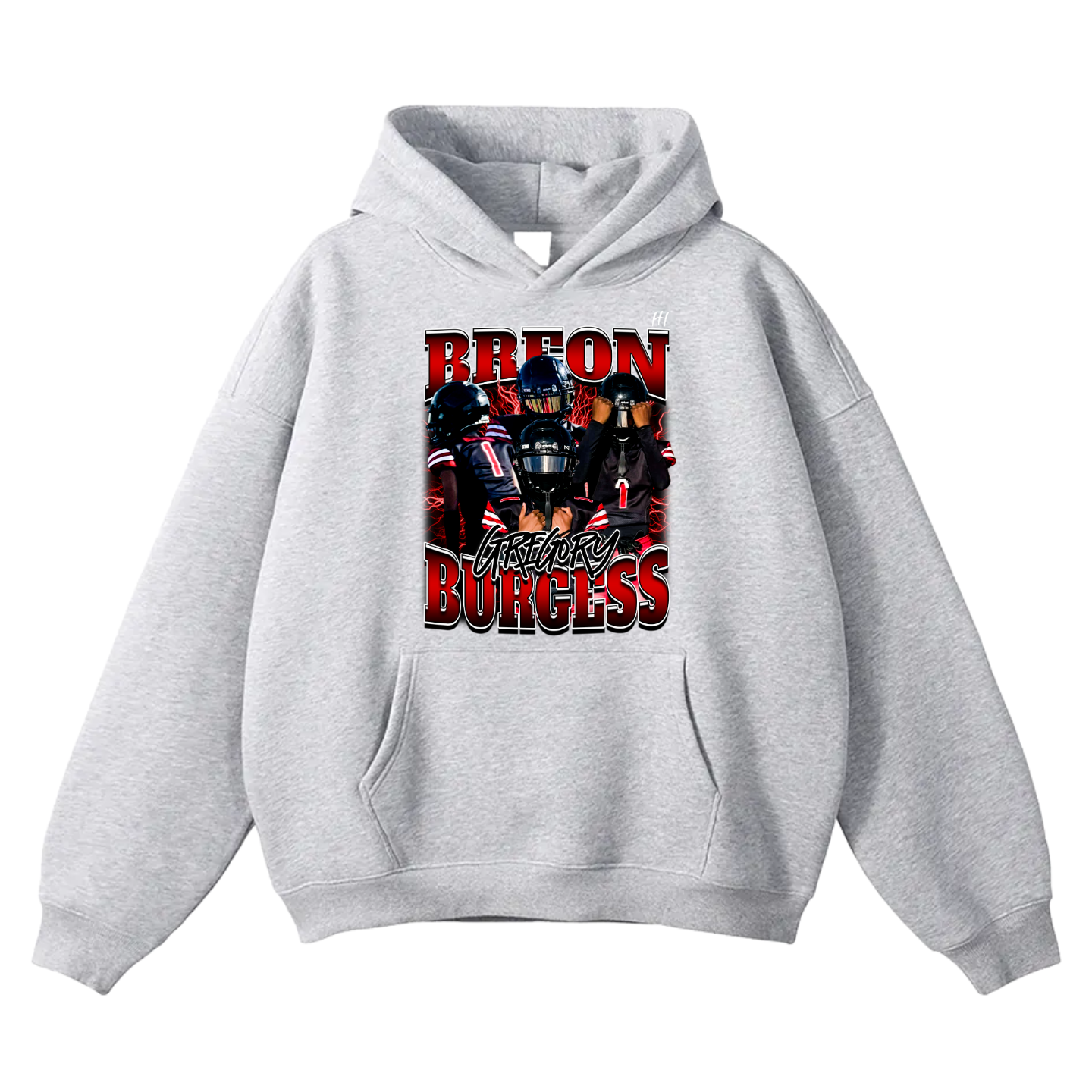 Breon Gregory Burgess Oversize Fleeced Hoodie