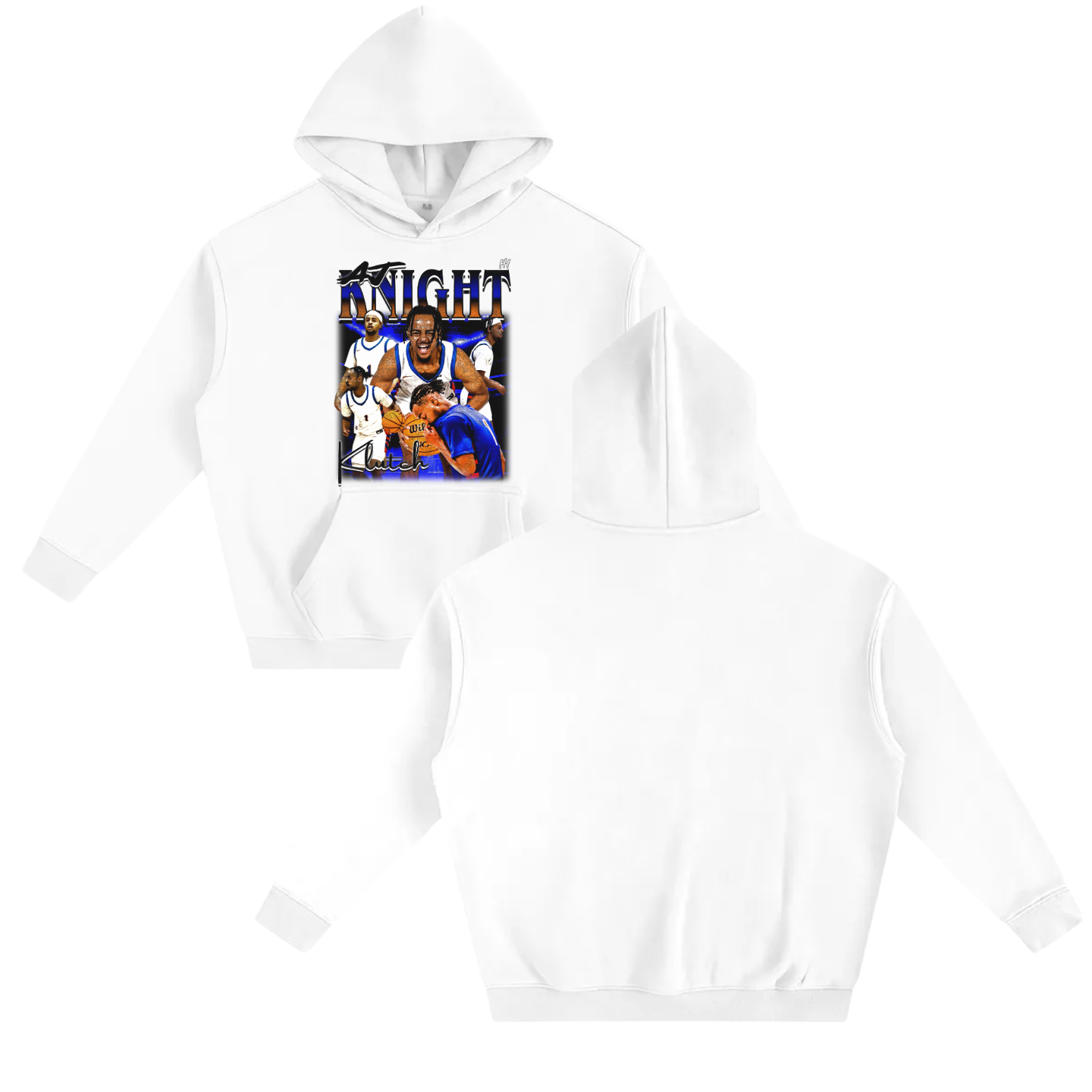 AJ Knight Oversize Fleeced Hoodie