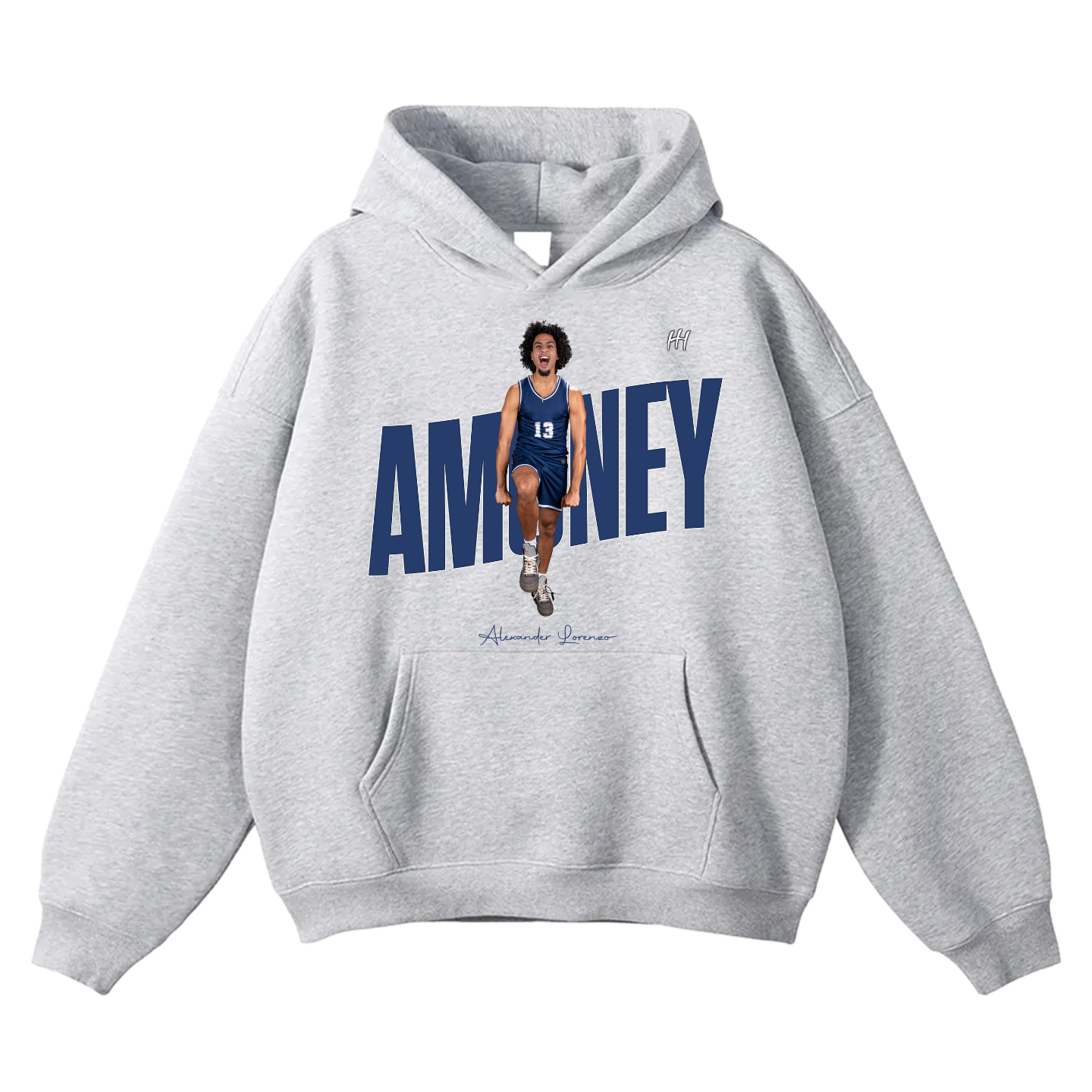 Alexander Lorenzo Oversize Fleeced Hoodie