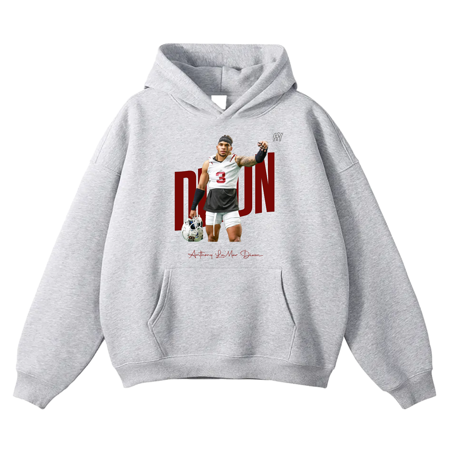 Anthony La'Mar Dixon Oversize Fleeced Hoodie