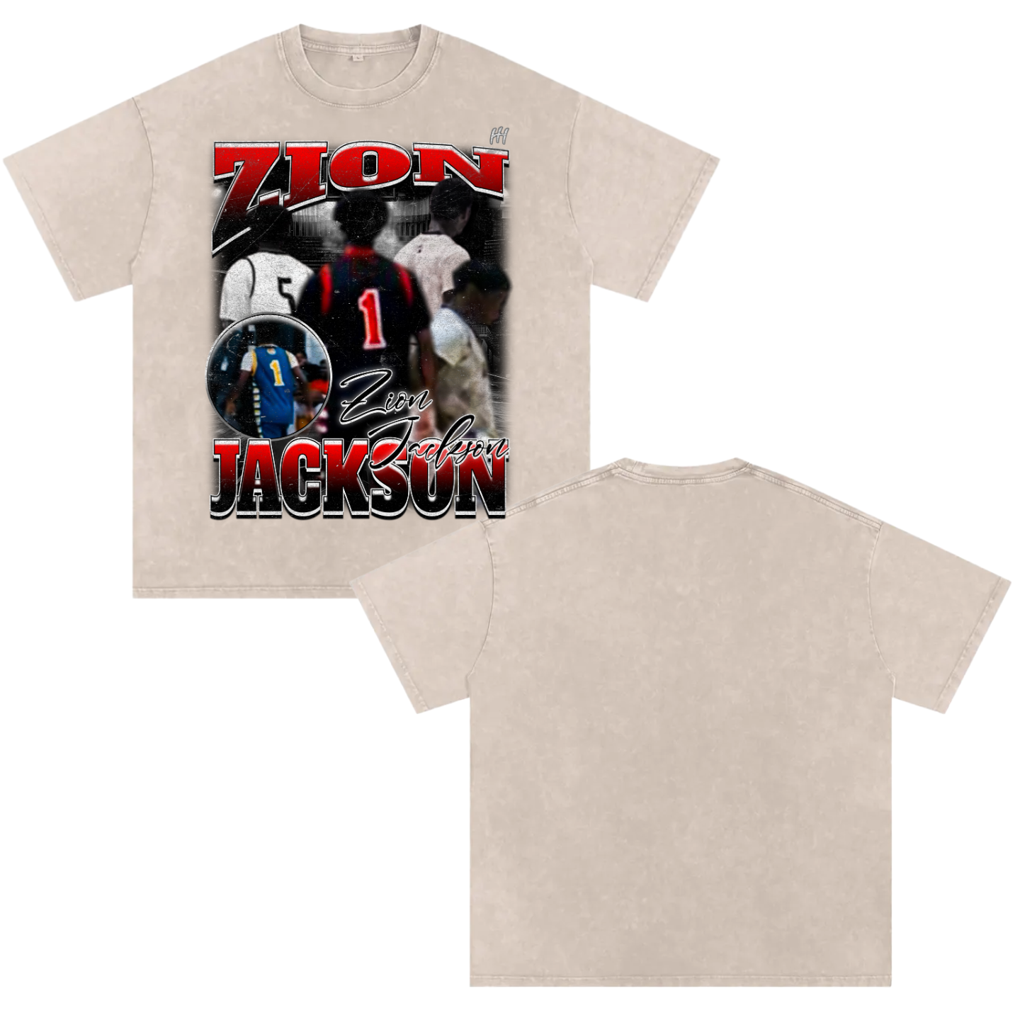 Zion Jackson Heavyweight Oversized T-shirt