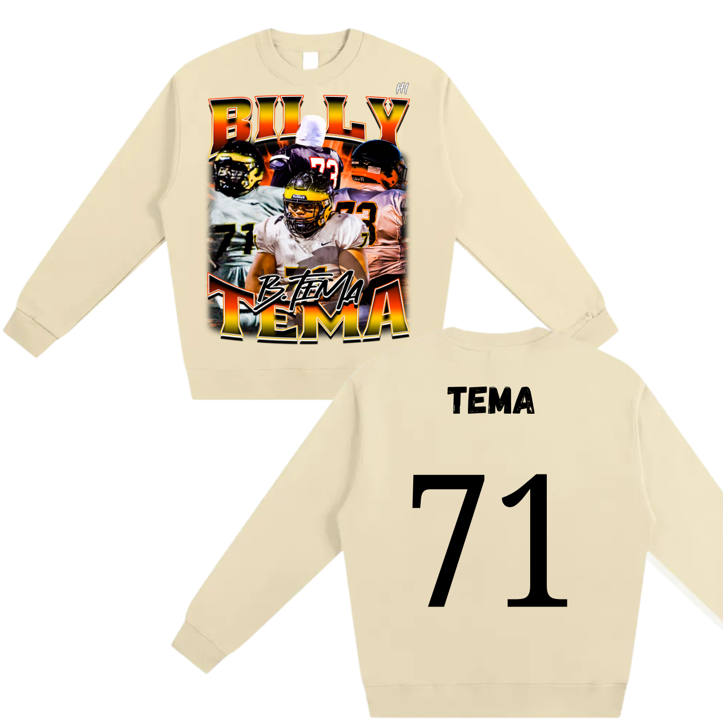 Billy Tema Heavyweight Crewneck Sweatshirt