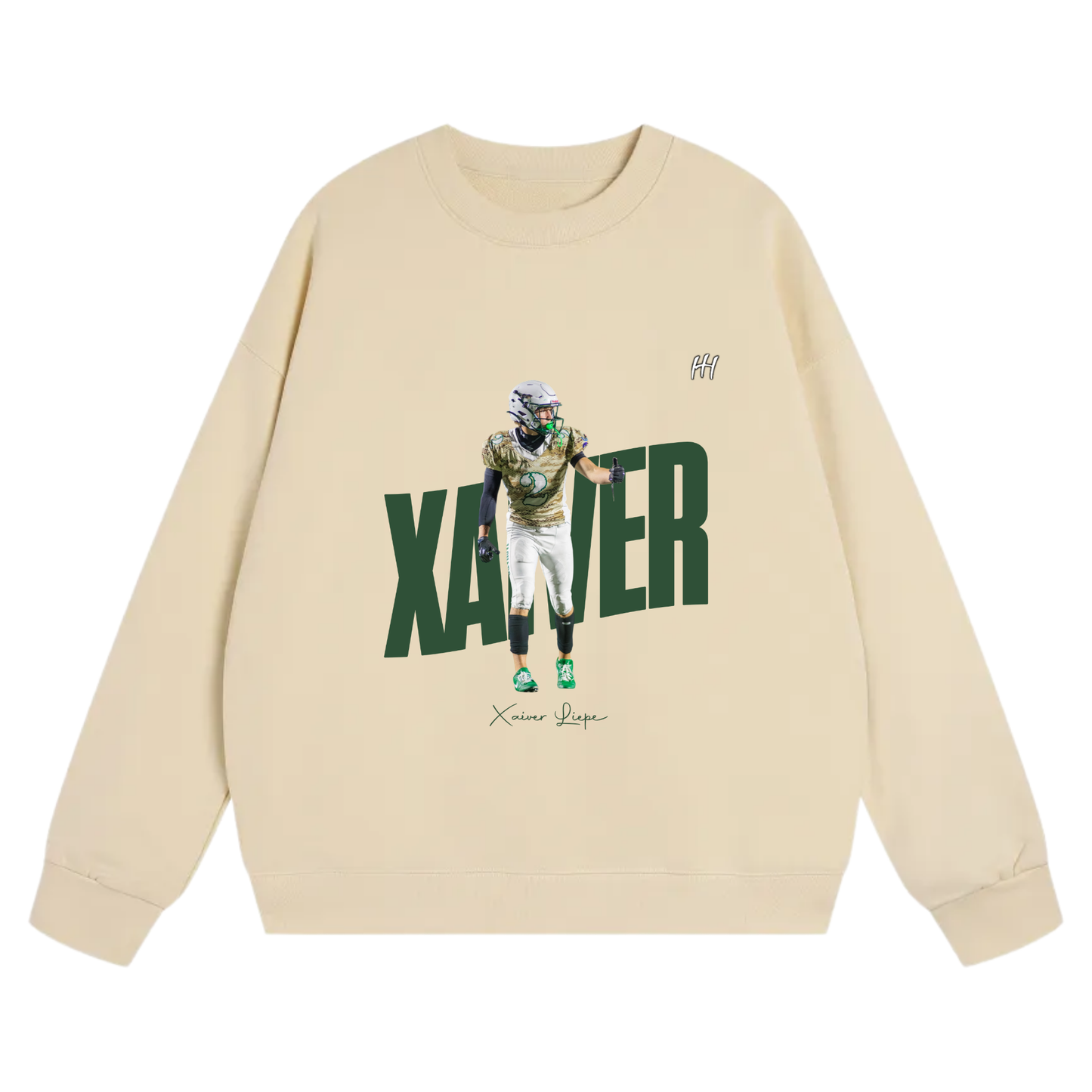 Xaiver Liepe Heavyweight Crewneck Sweatshirt