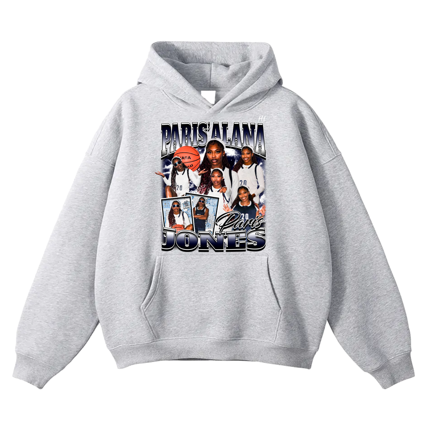 Paris'alana Jones Oversize Fleeced Hoodie