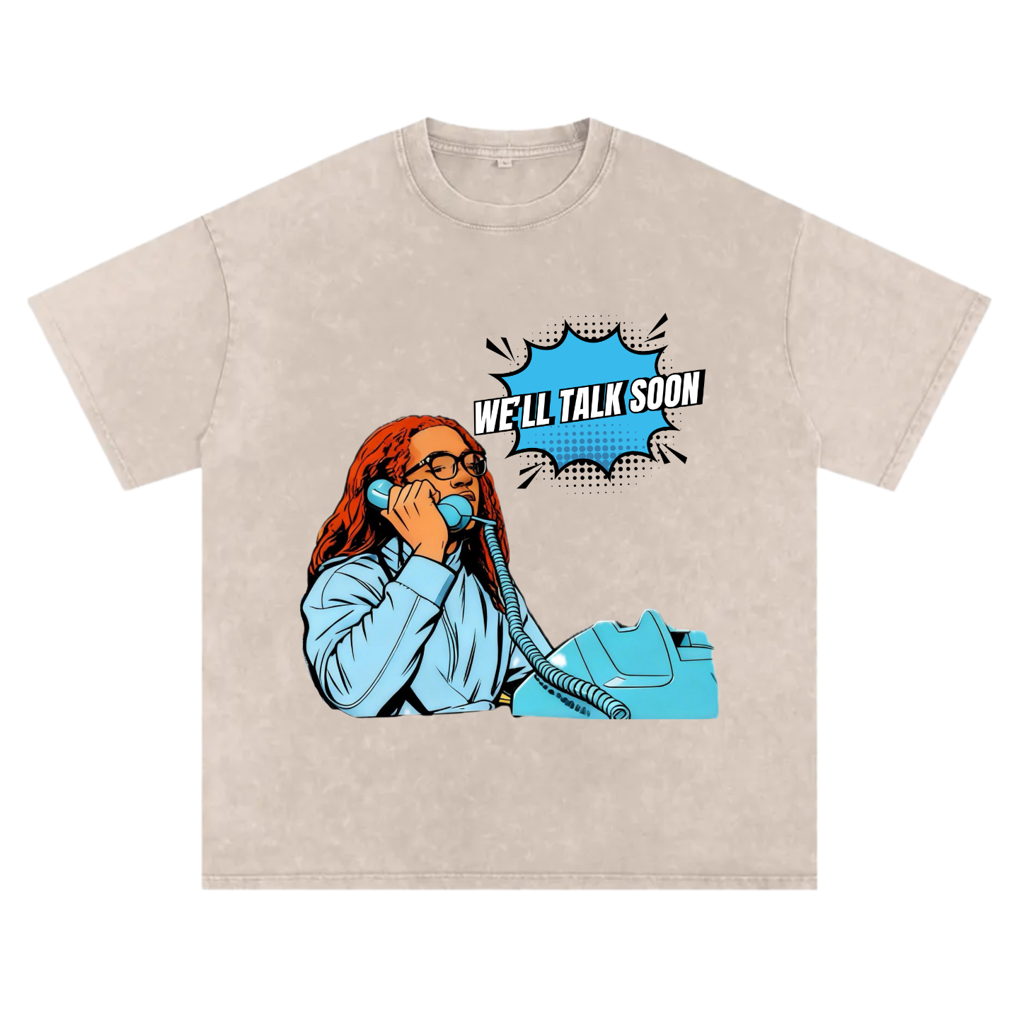 Ethan Royal Oversized T-shirt
