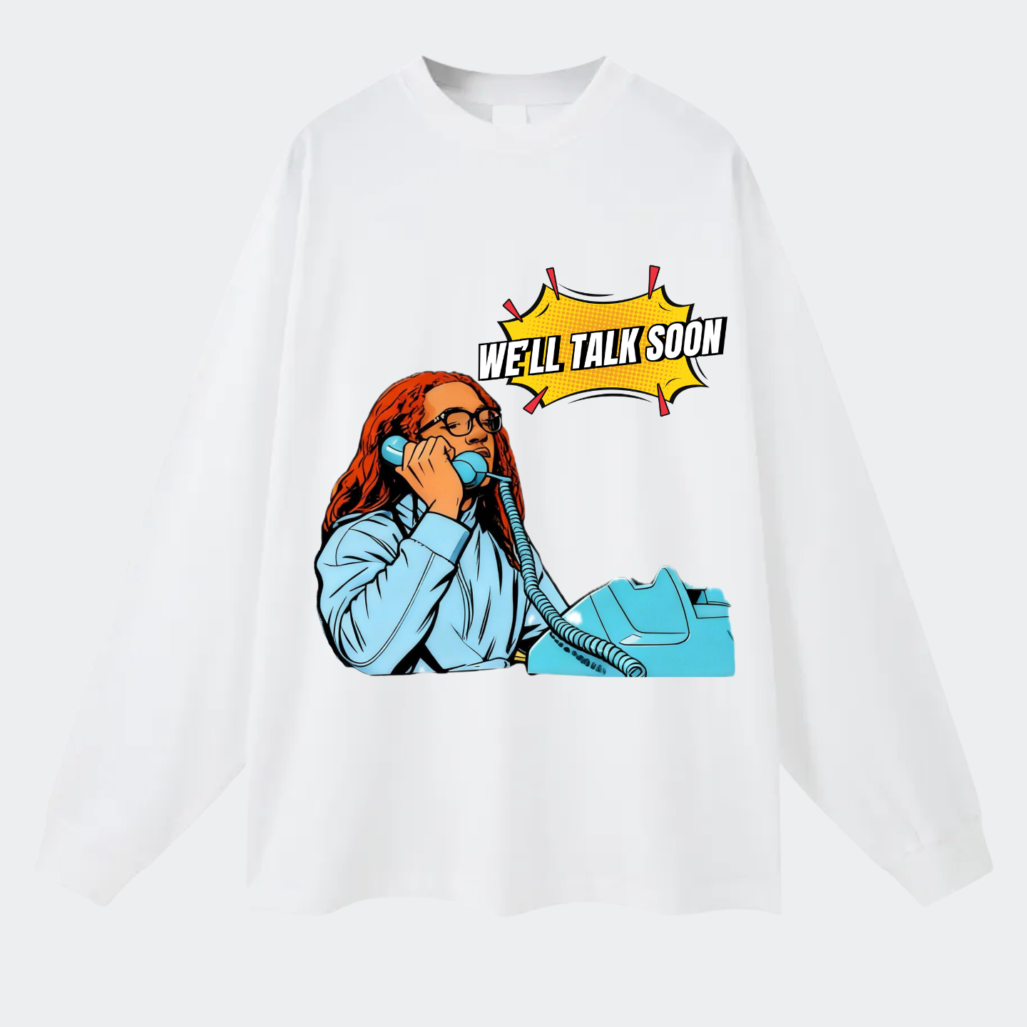 Ethan Royal Long Sleeve Tee