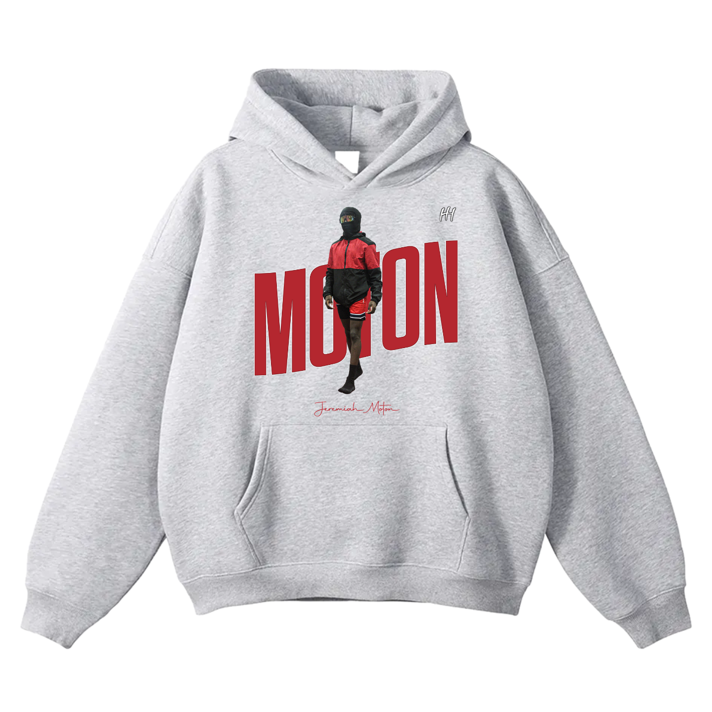 Jeremiah Moton Oversize Fleeced Hoodie