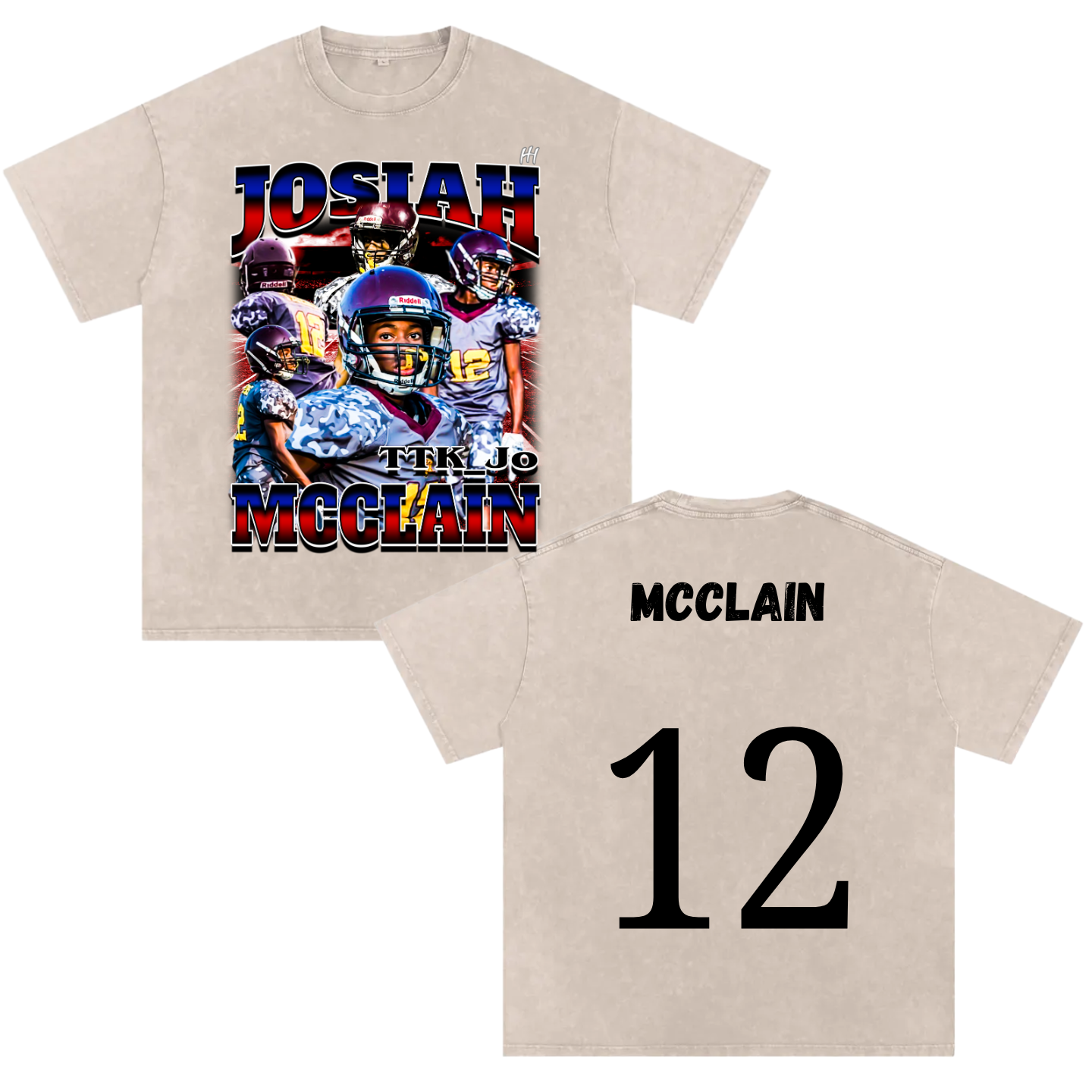 Josiah Mcclain Heavyweight Oversized T-shirt