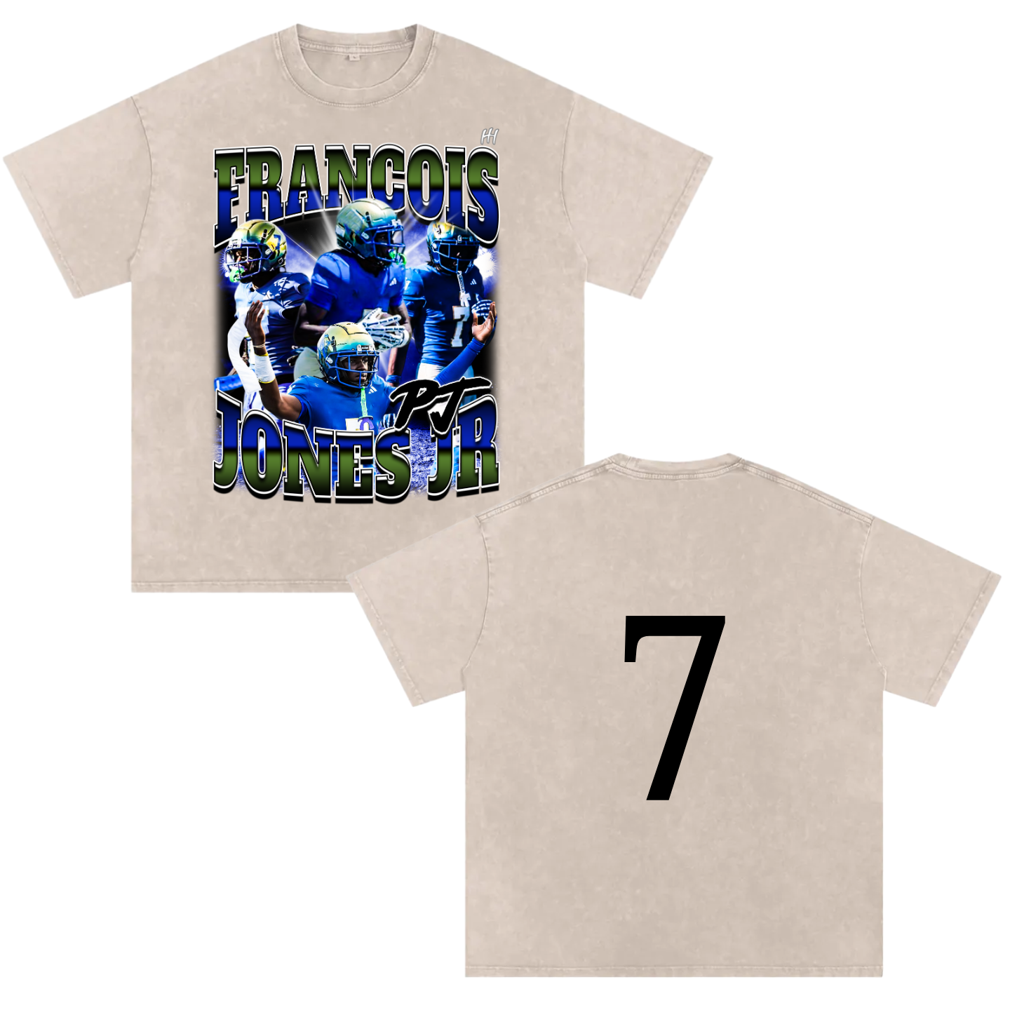 Francois Jones Jr Heavyweight Oversized T-shirt