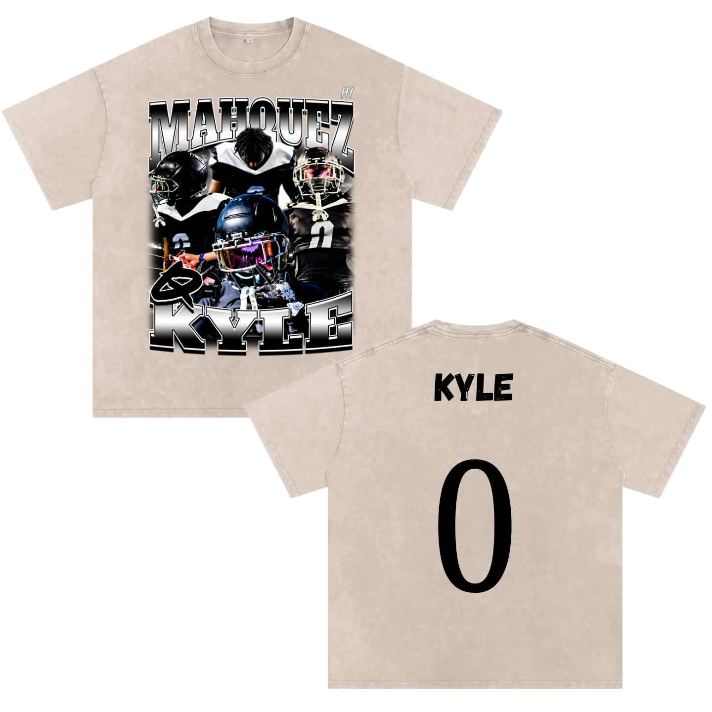 MahQuez Kyle Heavyweight Oversized T-shirt