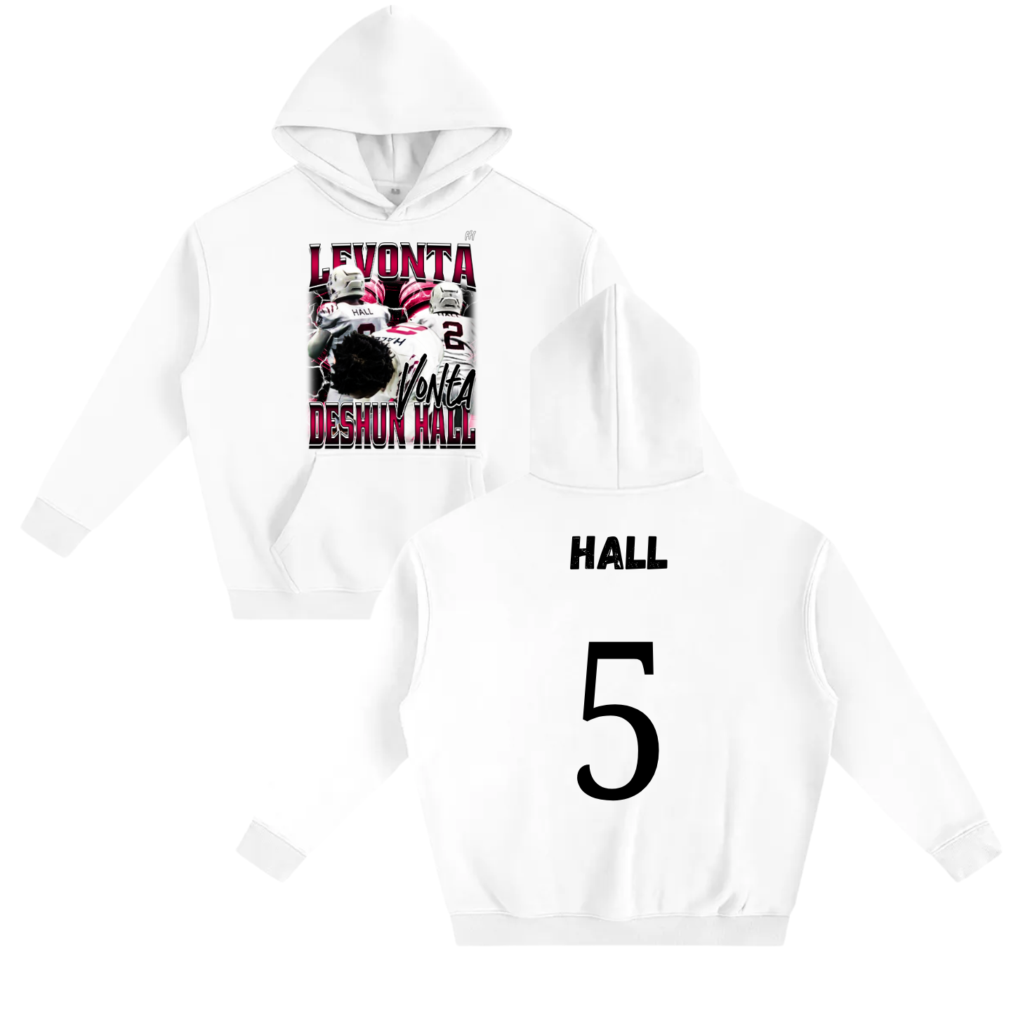 LeVonta Deshun Hall Oversize Fleeced Hoodie