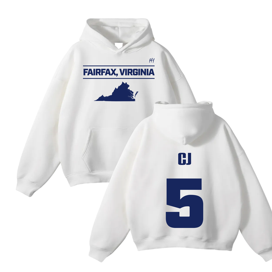 Clyde Harris Jr Oversize Fleeced Hoodie
