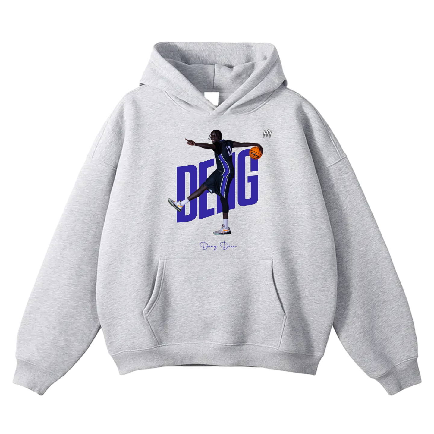 Deng Diew Oversize Fleeced Hoodie