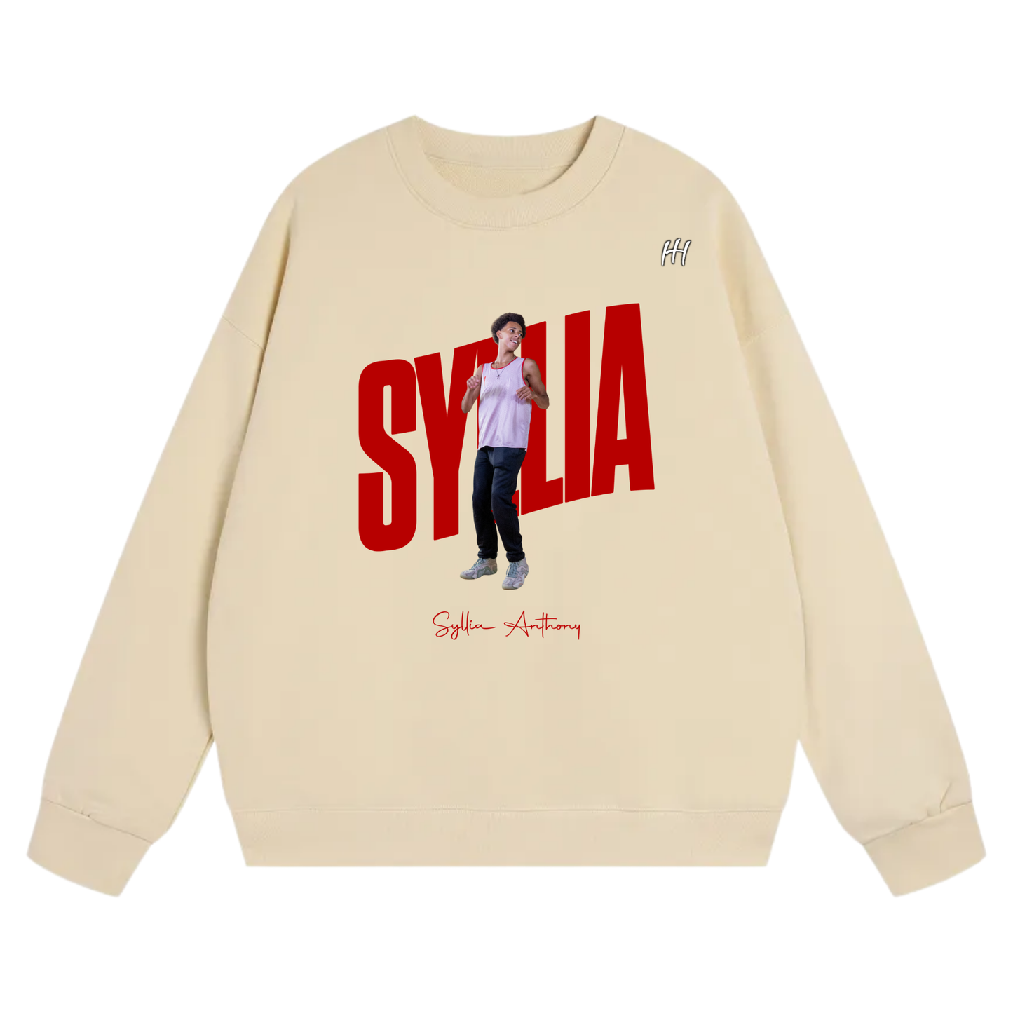 Syllia Anthony Heavyweight Crewneck Sweatshirt