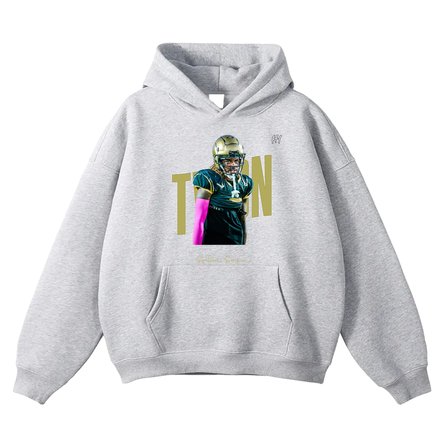 Antoine Simpson Oversize Fleeced Hoodie