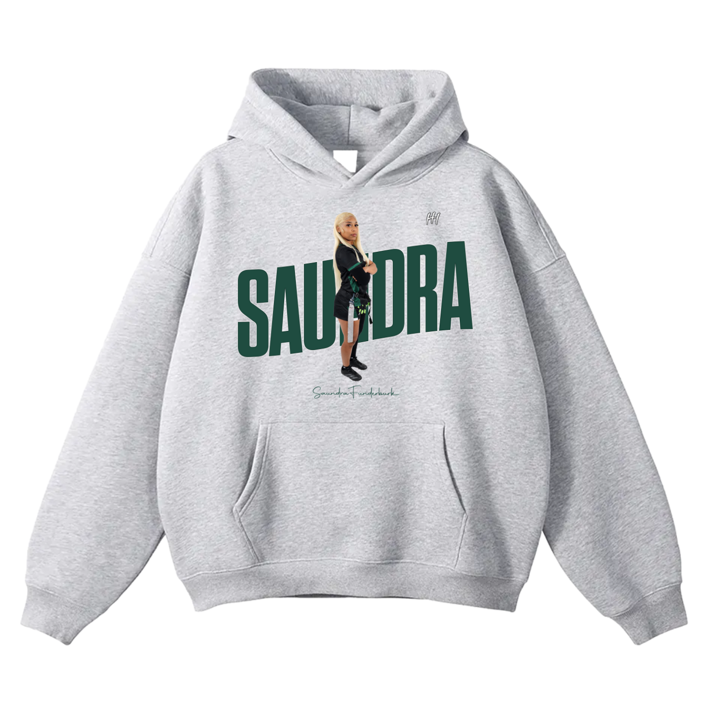 Saundra Oversize Fleeced Hoodie