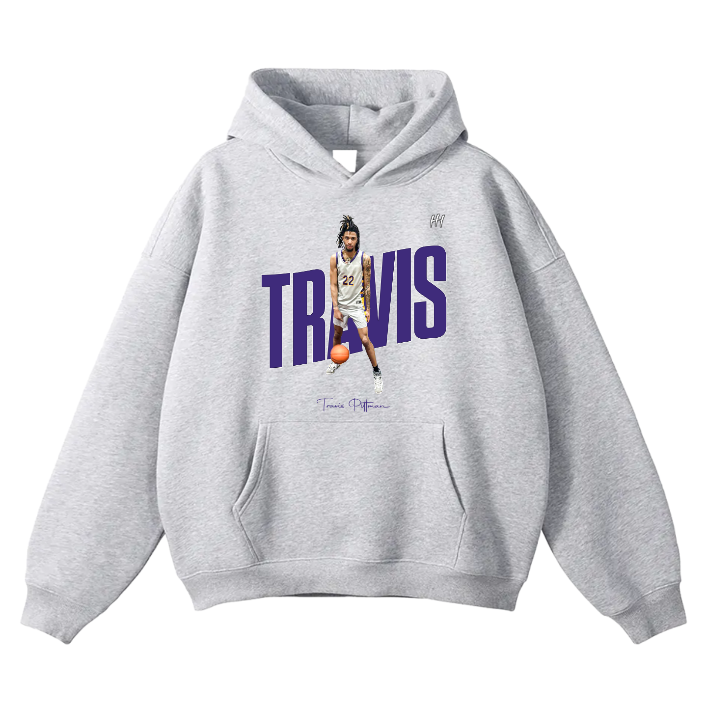 Travis Pittman Oversize Fleeced Hoodie