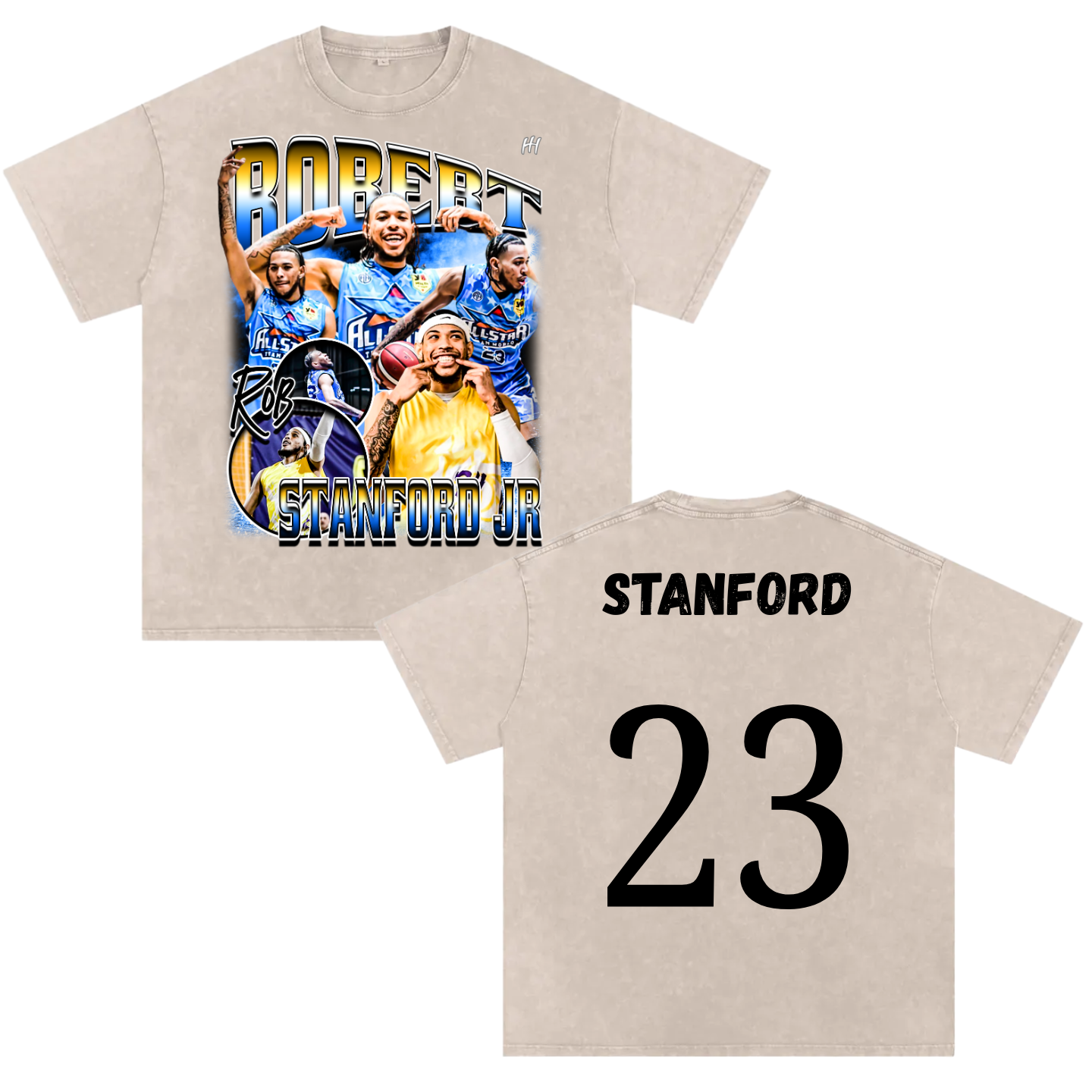 Robert Stanford Jr Heavyweight Oversized T-shirt