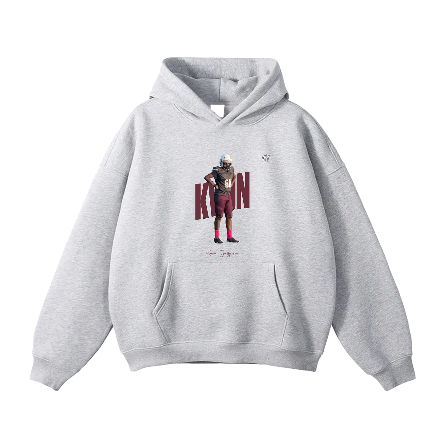 Kvon Jefferson Oversize Fleeced Hoodie