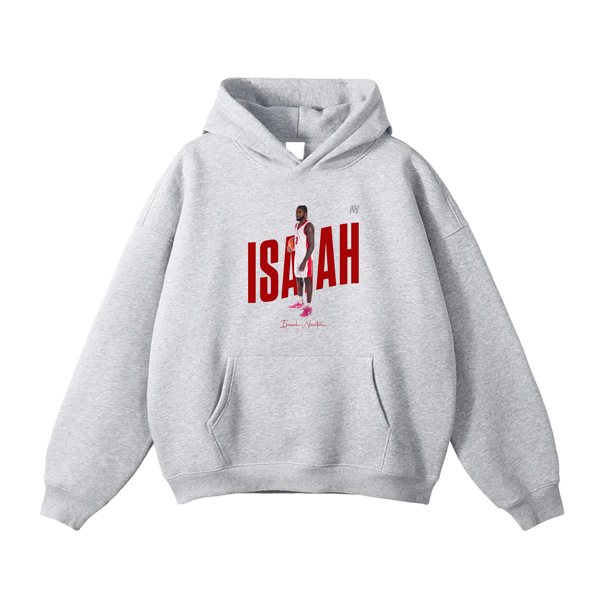 Isaiah Nanton Oversize Fleeced Hoodie – Hometown Hero
