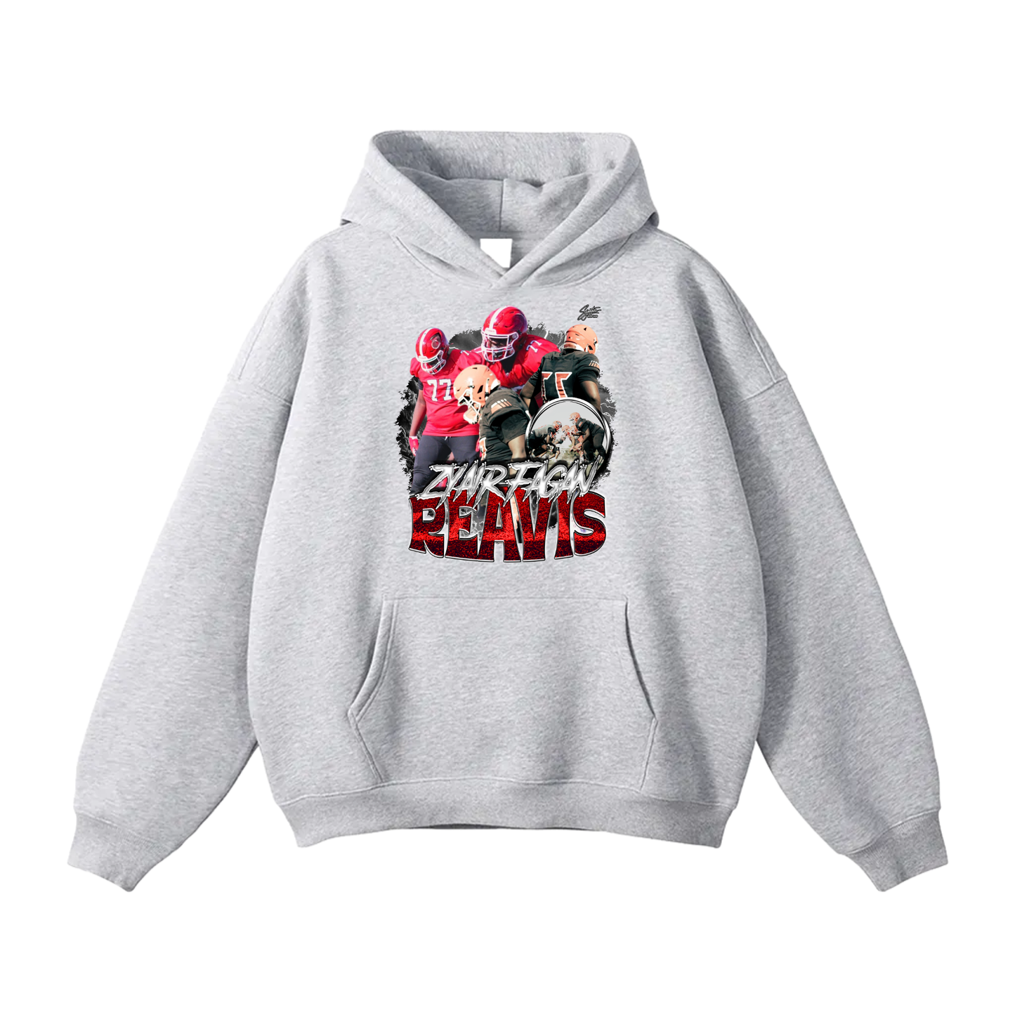 Zyair Fagan-Reavis Oversize Fleeced Hoodie