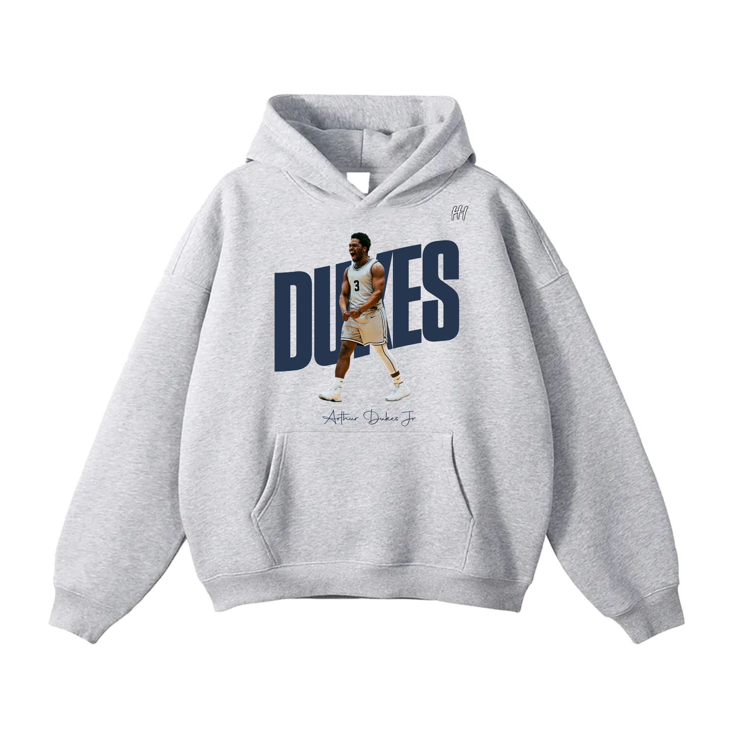 Arthur Dukes Jr Oversize Fleeced Hoodie