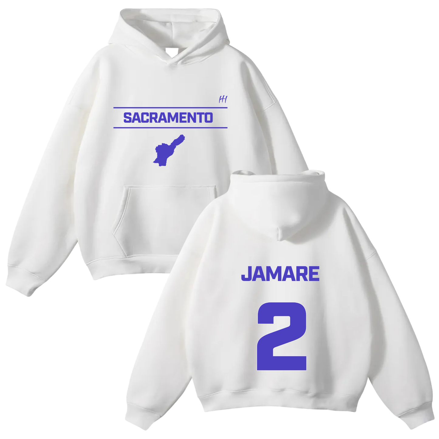 Jamare Garrison Oversize Fleeced Hoodie