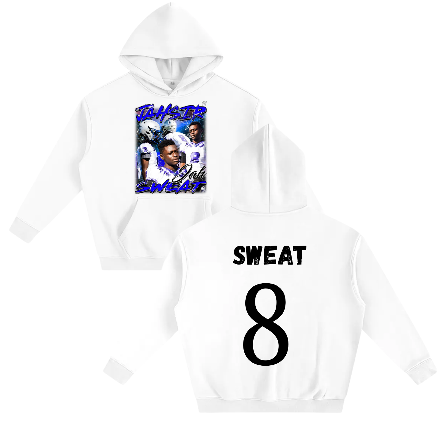 Jahsir Sweat Oversize Fleeced Hoodie