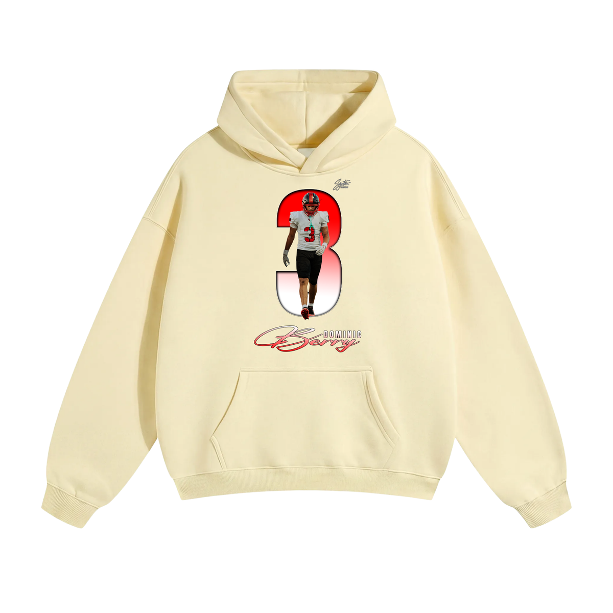Dominic Berry Oversize Fleeced Hoodie